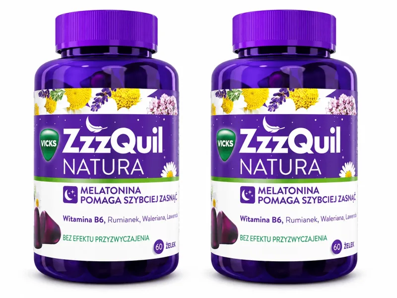 ZzzQuil Natura, bomboane cu jeleu, 2x60 de bucăți — preț și oferte