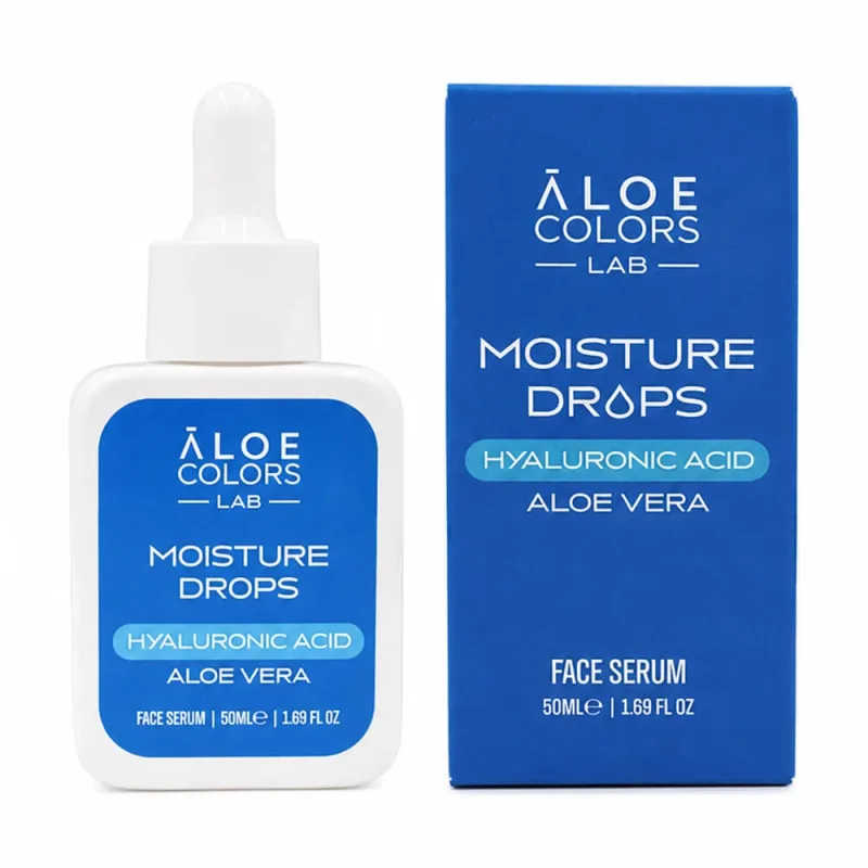 Aloe+ Colors Ser facial cu picături hidratante cu acid hialuronic 50 ml — preț și oferte