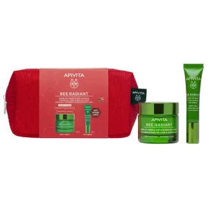 Apivita Promo Pack Bee Radiant Cremă cu textură ușoară 50 ml & CADOU Cremă pentru ochi 15 ml