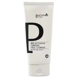 Panthenol Extra Men – Gel de curățare pentru față cu cărbune activ 150 ml
