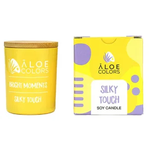 Lumânare din ceară de soia Aloe+ Colors Silky Touch 150 g