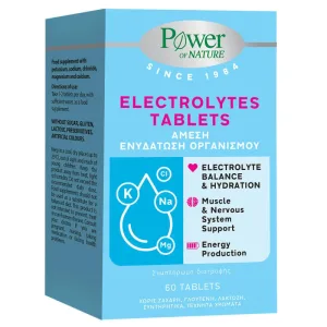 Power Health Electrolytes, comprimate, 60 de comprimate