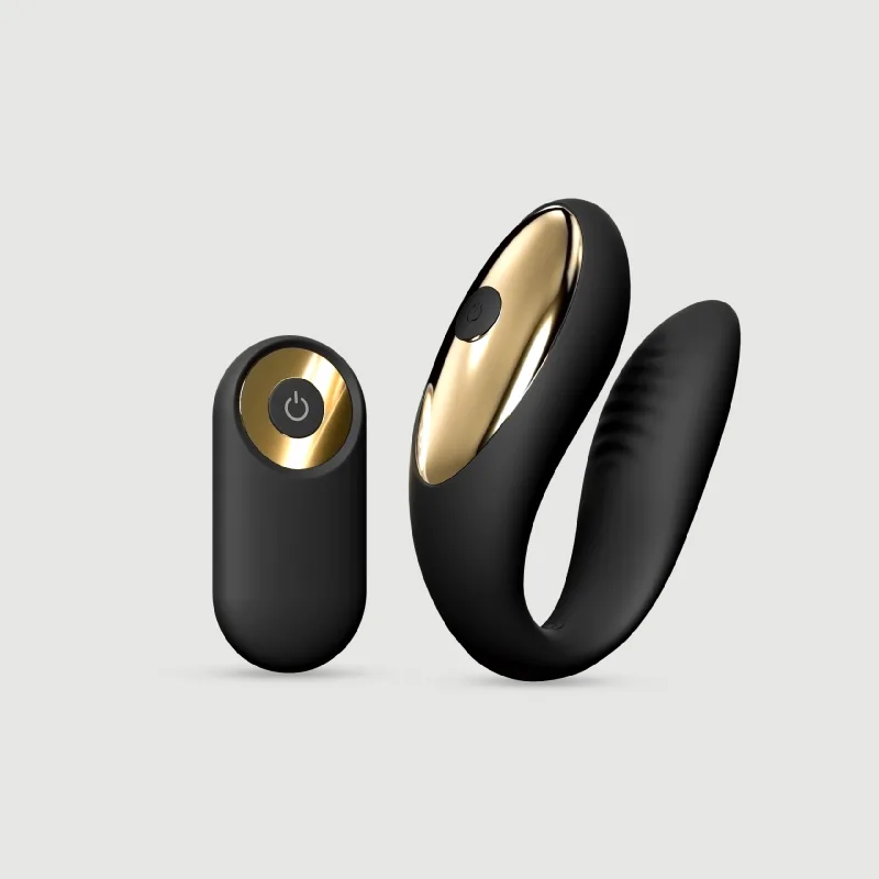 Vibrator pentru cupluri cu telecomandă Perfect Lover - Negru — preț și oferte