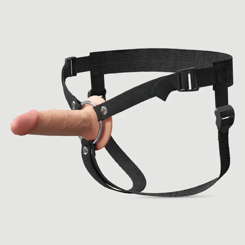 Fantasy Extensions Elite 12,7 cm Strap-on din silicon tubular - Culoare carne — preț și oferte