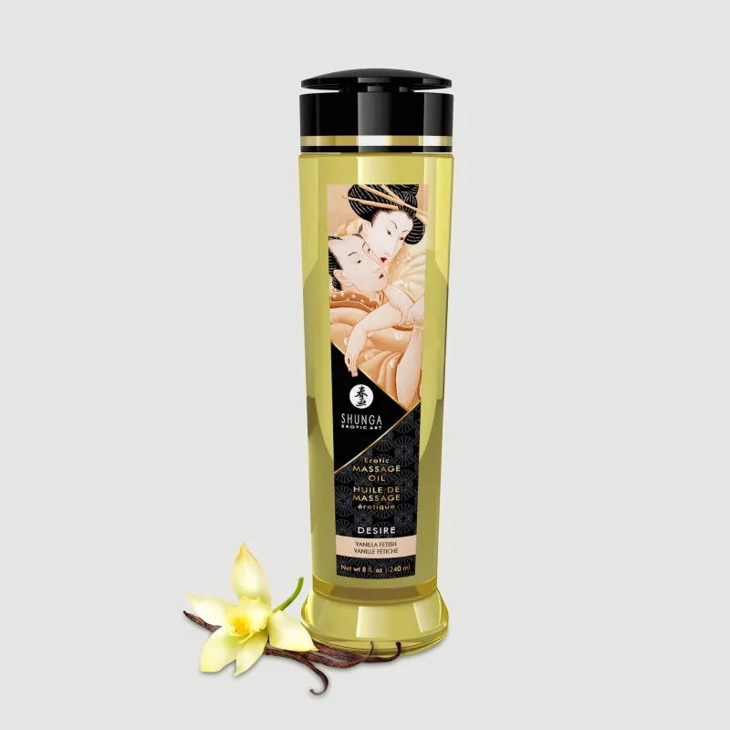 Ulei de masaj erotic Desire Vanilla - 240 ml — preț și oferte