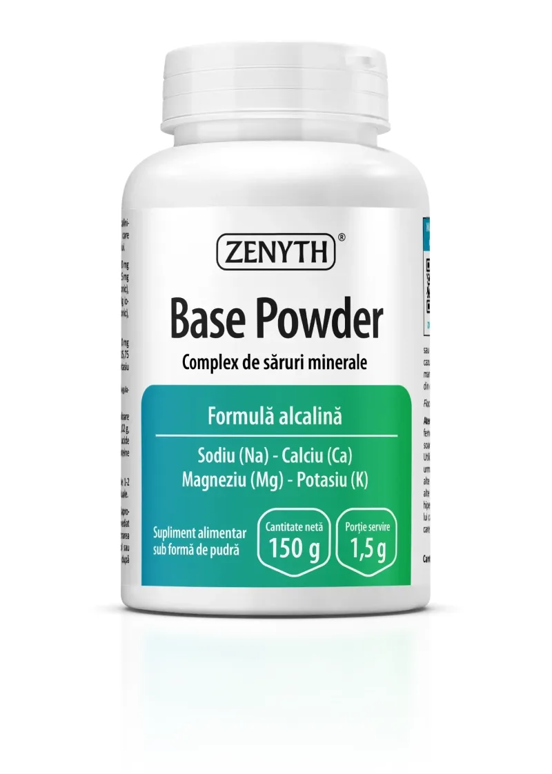Complex de săruri minerale și electroliți Base Powder, 150 g pulbere Zenyth — preț și oferte