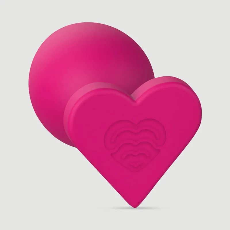Plug în formă de inimă Love Signal, mic – roșu — preț și oferte