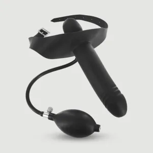 Căluș gonflabil cu dildo