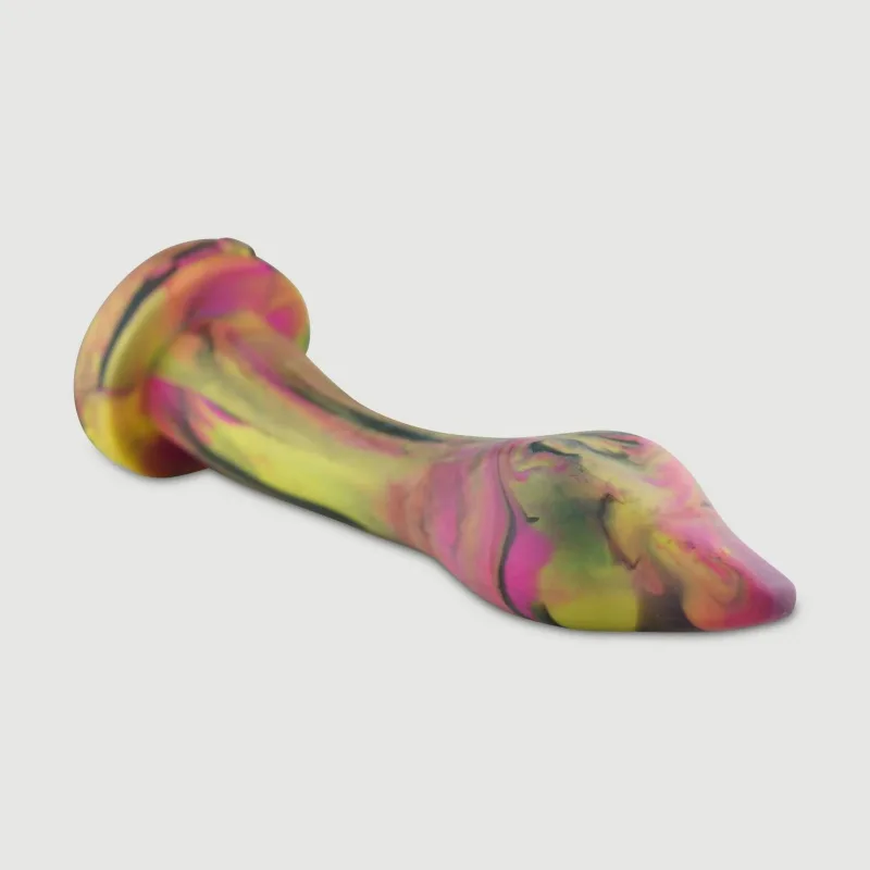 Dildo anal din silicon „Snake Head Large Platinum”, 43 cm – Multicolor — preț și oferte