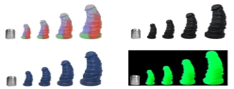 Dildo din silicon The Beast, mărime X-Large, platinat, cu nervuri, 35,6 cm – Negru — preț și oferte
