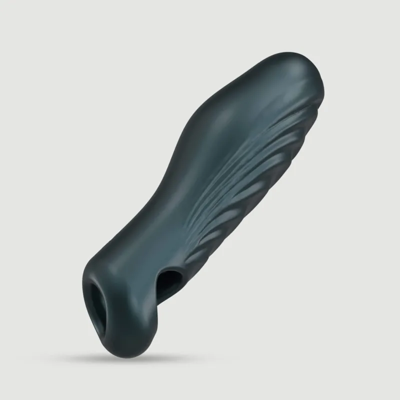 ManWan Ryzer - Teacă pentru penis cu nervuri - Verde — preț și oferte