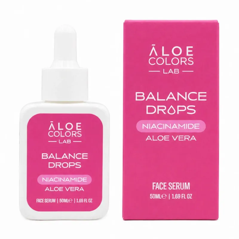 Aloe+ Colors Ser facial Balance Drops cu niacinamidă 50 ml — preț și oferte