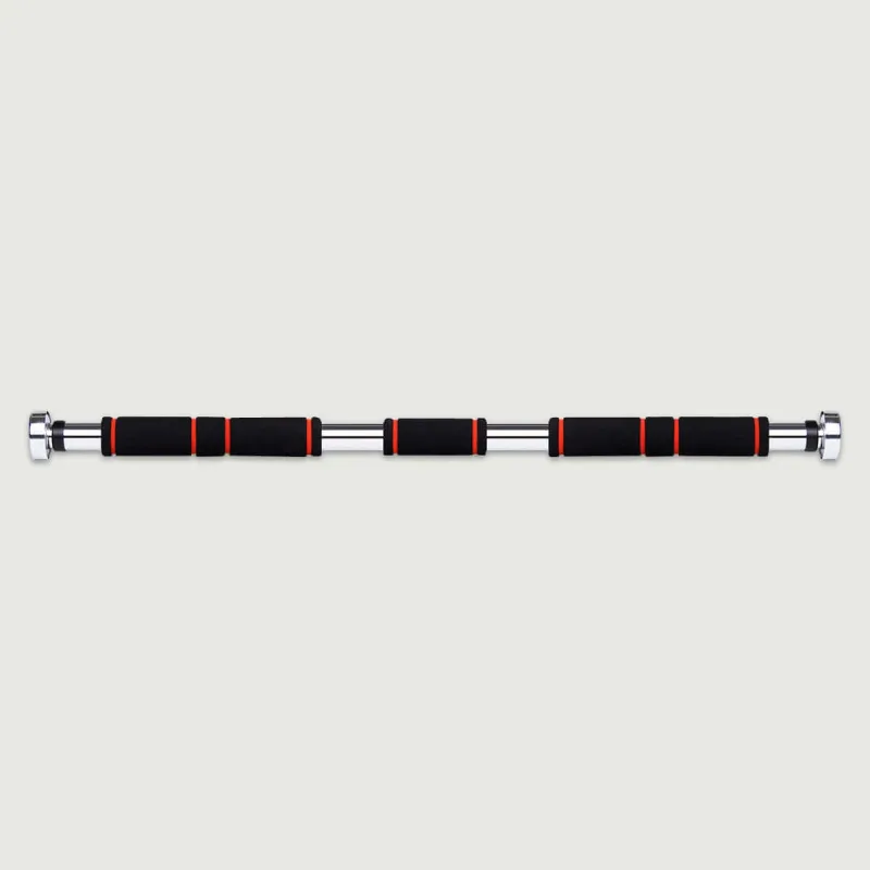 Bară de stabilizare pentru ușă cu mâner antiderapant și capete metalice, 85–105 cm – Negru — preț și oferte