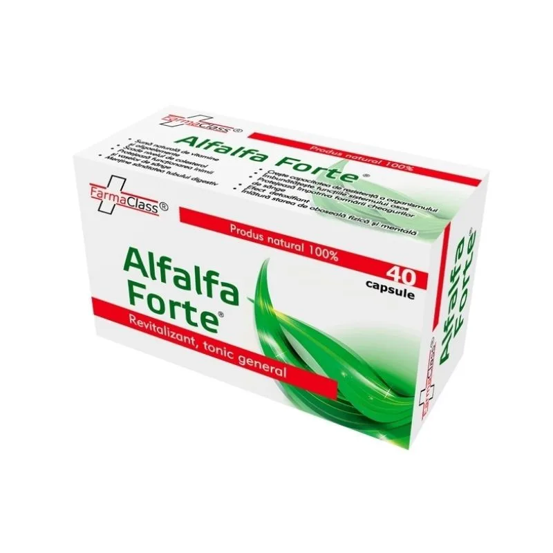 Alfalfa Forte, 40 capsule FARMA CLASS INDUSTRY — preț și oferte
