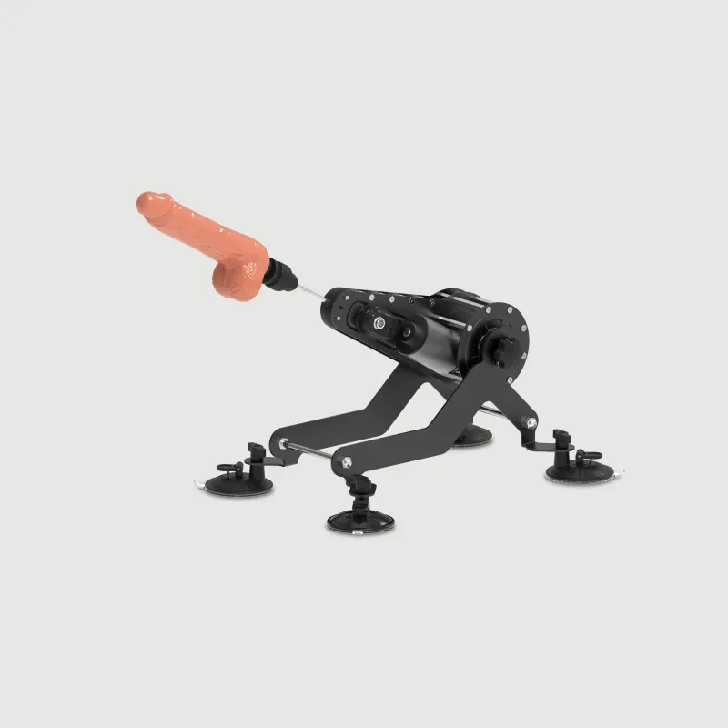 Aparatul sexual multifuncțional Spider Premium cu încălzire și vibrații - Negru — preț și oferte