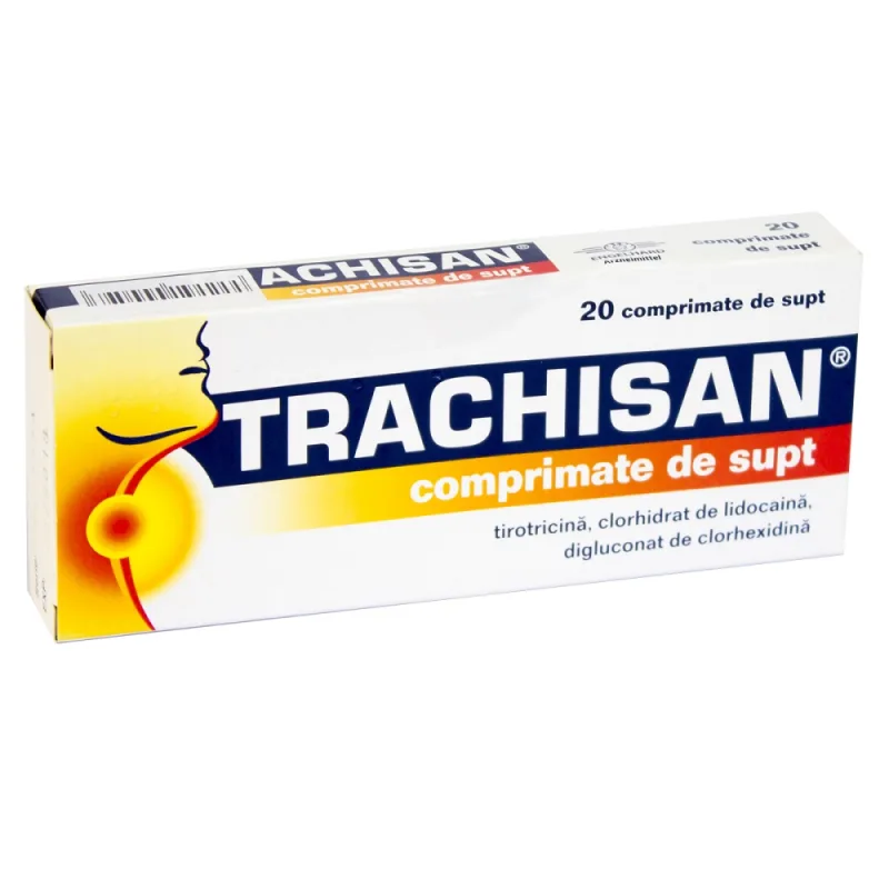 Trachisan fara zahar, Vedra | 20 comprimate de supt — preț și oferte