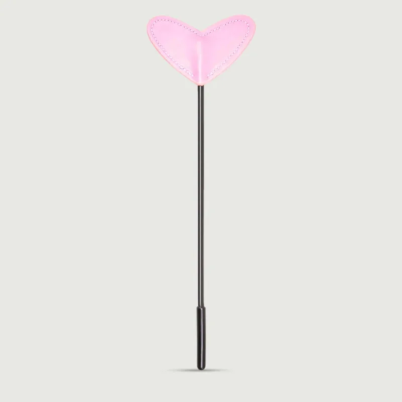 Cupid Strike Series - Bici din piele cu vârf în formă de inimă, 33 cm - Roz — preț și oferte