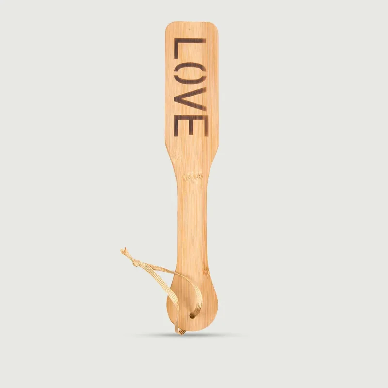 Seria Wooden Love – Paletă din bambus cu inscripția „LOVE” — preț și oferte