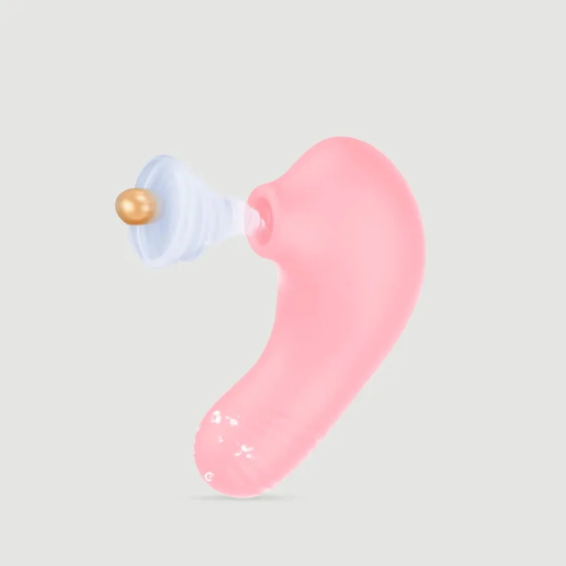 Stimulator clitoridian Siris Mini cu aspirație și vârf vibrator - Roz — preț și oferte