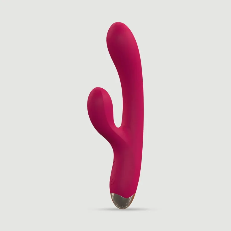 Vibrator din silicon Abigail Smooth Rabbit - Roz — preț și oferte