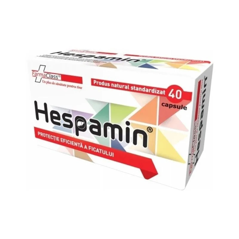 Hespamin, 40 capsule FARMA CLASS INDUSTRY — preț și oferte