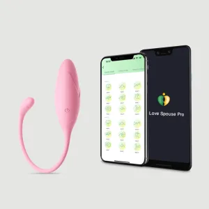 Vibrator tip „bullet” din silicon lichid My Remote F Buddy, controlat prin aplicație – roz