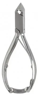 Vitry – Clește pentru pedichiură, unghii rezistente, cu două vârfuri, din oțel inoxidabil, 14 cm