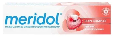 Meridol Pastă de dinți pentru îngrijire completă a gingiilor și dinților sensibili 75 ml — preț și oferte