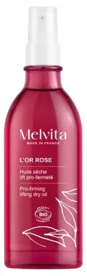 Melvita L'Or Rose Ulei uscat Lift Pro-Fermeté pentru corp, organic, 100 ml — preț și oferte