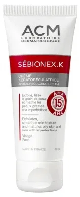 Laboratorul ACM Sébionex.K Cremă keratoregulatoră 40 ml — preț și oferte