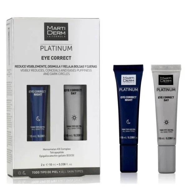Tratament pentru conturul ochilor Eye-Correct Platinum,  Martiderm | 2x10 ml — preț și oferte