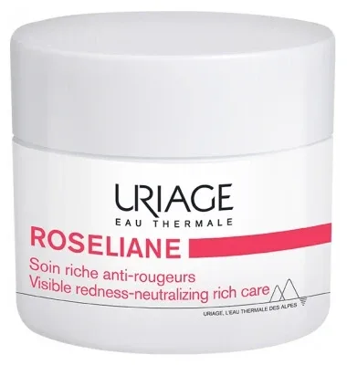 Uriage Roséliane Tratament bogat împotriva roșeții 50 ml — preț și oferte