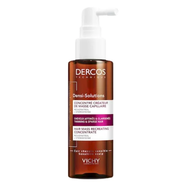 Tratament pentru parul subtire si slabit Dercos Densi-Solutions, Vichy | 100 ml — preț și oferte