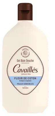 Cavaillès Gel de baie și duș pentru pielea sensibilă cu aromă de floare de bumbac 400 ml — preț și oferte