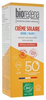 Bioregena Cremă solară bio pentru bebeluși SPF50+ 40 ml — preț și oferte