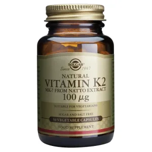 Solgar Vitamina K2 100 μg 50 capsule