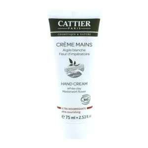 Cattier Cremă de mâini ultra-nutritivă Bio 75ml