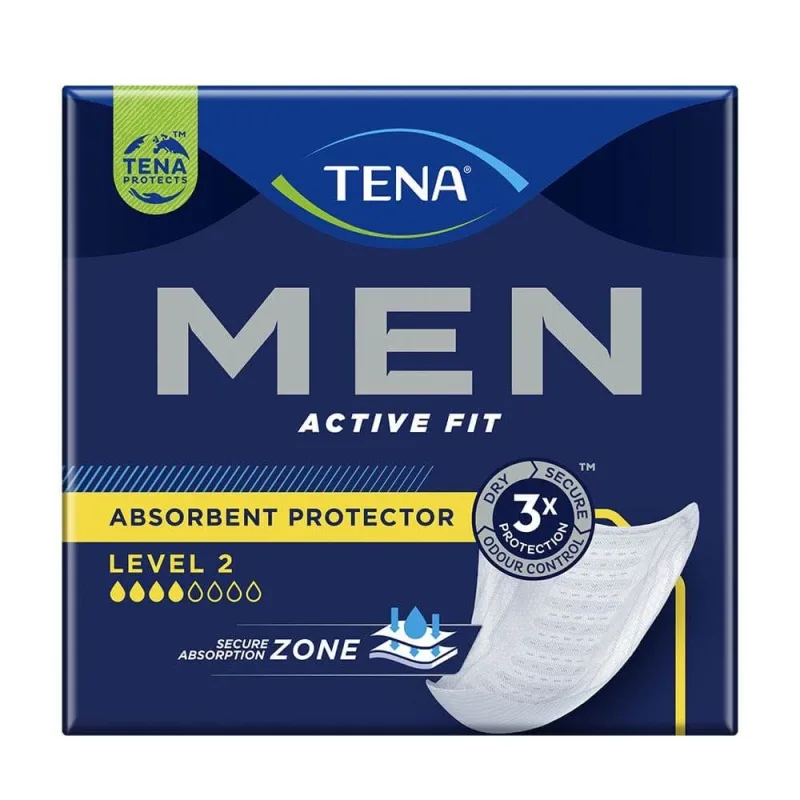 Tena Men Active Fit Absorbent Protecție Nivel 2 Mediu x20 — preț și oferte