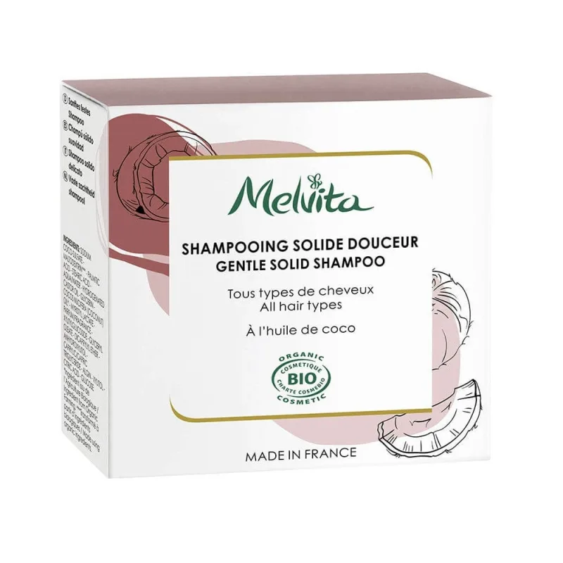 Melvita Șampon solid organic delicat 55g — preț și oferte