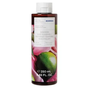Korres The Indispensable Gel de duș cu ghimbir și lime 250ml