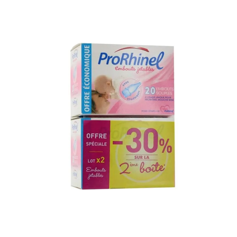 Prorhinel Tampoane de nas flexibile de unică folosință Soft și igienic 2x20 — preț și oferte