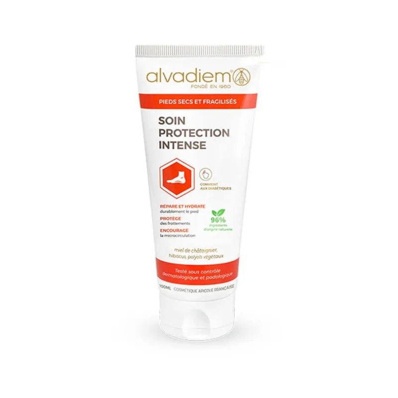 Tratament de protecție intensivă Alvadiem pentru picioare uscate și fragile - Apivita 100ml — preț și oferte