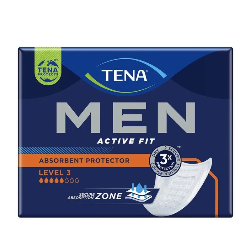 Tena Men Active Fit Absorb + Nivel de protecție 3 Super x16 — preț și oferte