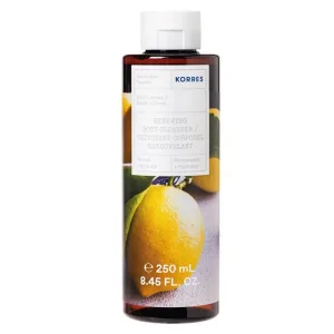 Korres The Indispensables Gel de duș cu busuioc și lămâie 250ml