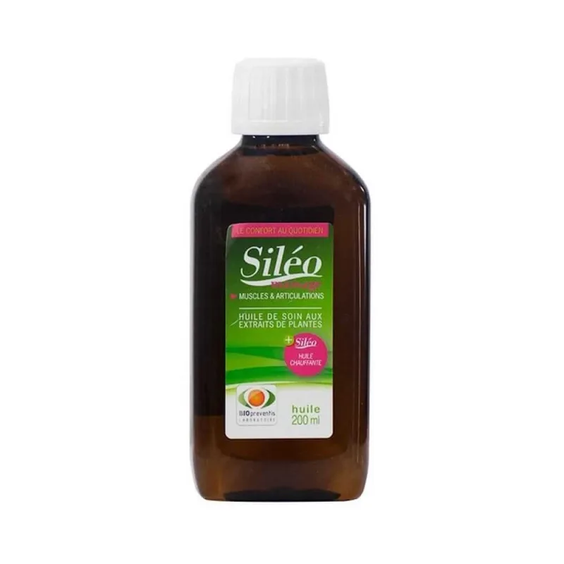 Sileo Warming Massage Oil Biopreventis 200 ml — preț și oferte