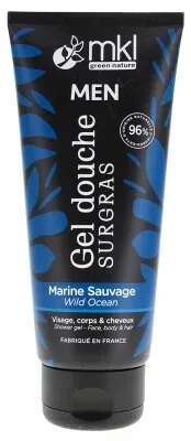 MKL Green Nature Men Gel de duș hidratant intens „Marea Sălbatică” 200 ml — preț și oferte