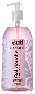MKL Green Nature Cosm'Ethik Gel de duș hidratant cu iasomie organică din Maroc 1 L — preț și oferte