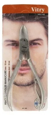 Vitry Men Care Foarfecă de unghii pentru manichiură din oțel inoxidabil, 12 cm