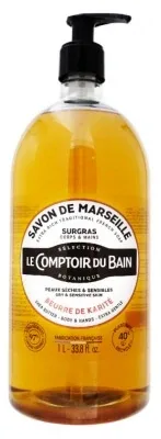 Le Comptoir du Bain – Săpun de Marsilia cu unt de shea, 1 L — preț și oferte