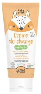 MKL Green Nature Baby Green Cremă organică pentru schimbarea scutecelor 75 ml — preț și oferte